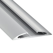 Profil RETO 2m aluminiowy anodowany srebrny nawierzchniowy
