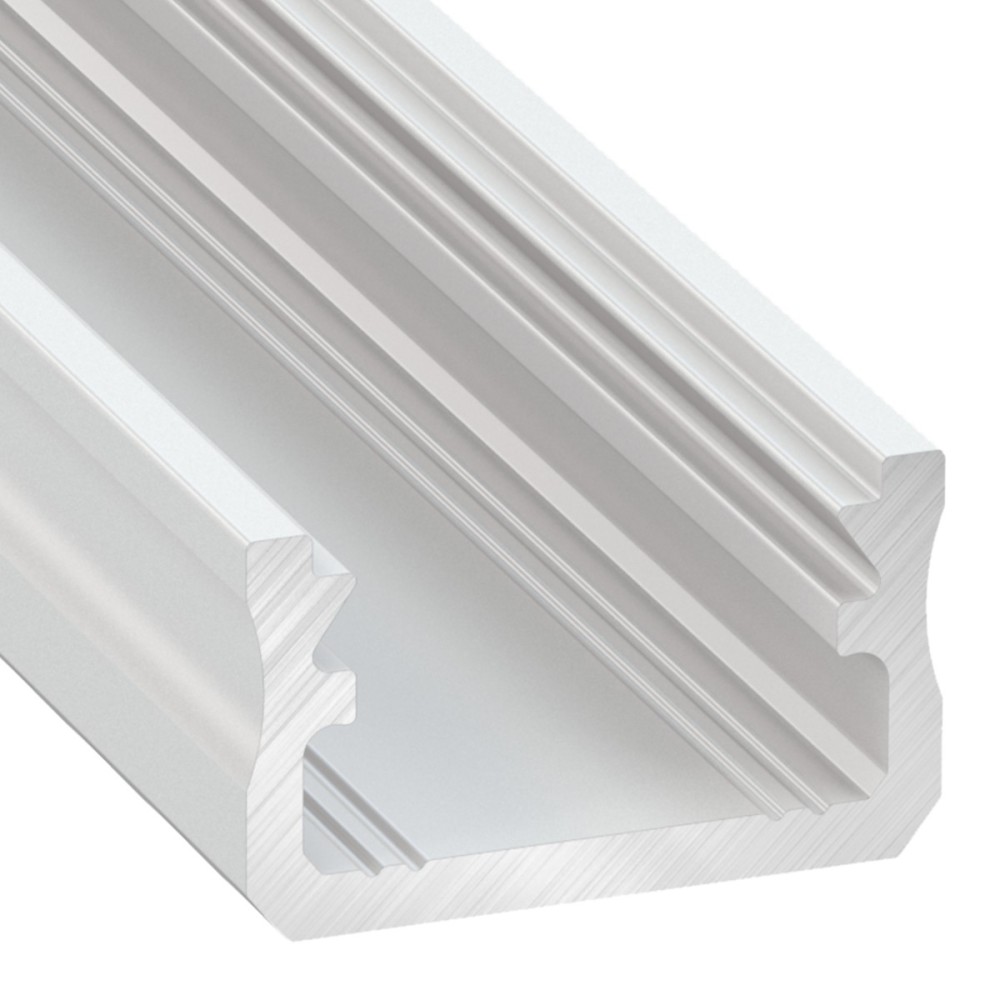 Profil typ A 2m aluminiowy lakierowany biały nawierzchniowy