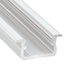 Profil typ B 1m aluminiowy lakierowany biały wpuszczany