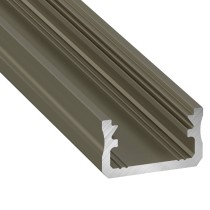 Profil typ A 1m INOX aluminiowy anodowany nawierzchniowy