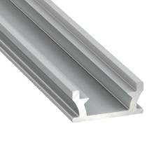 Terra profil aluminiowy anodowany srebrny 2m