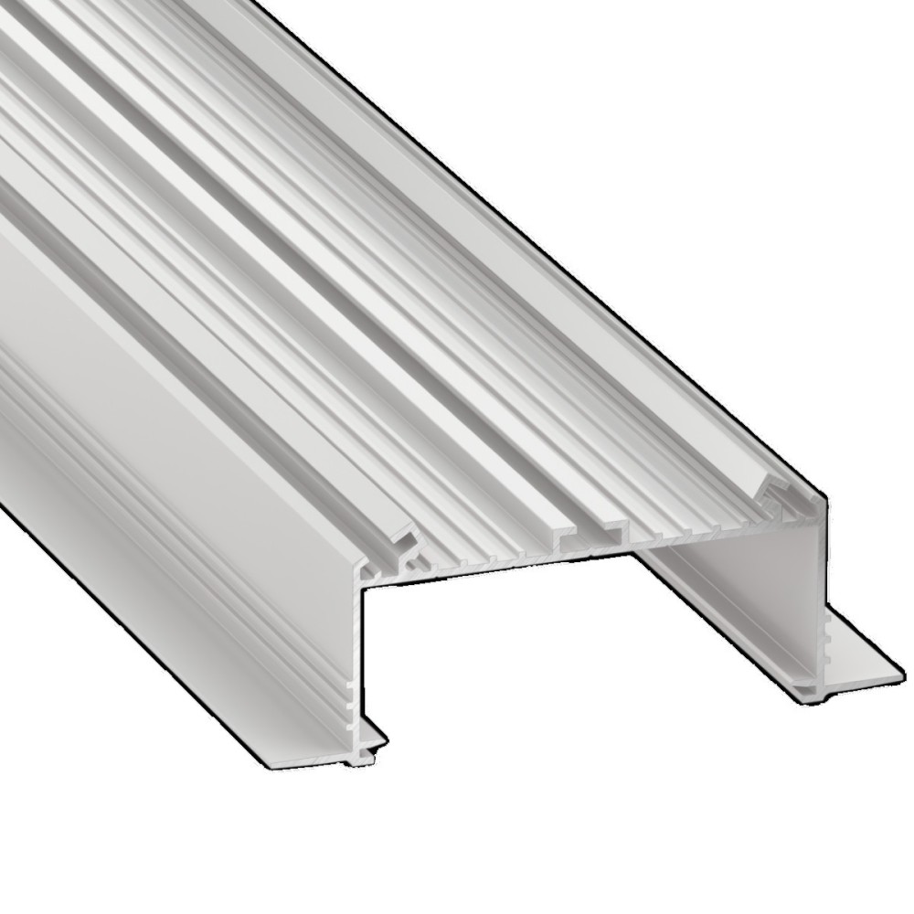 SORGA profil 1m aluminiowy lakierowany biały wpuszczany