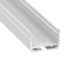 SILEDA profil 2m aluminiowy biały nawierzchniowy