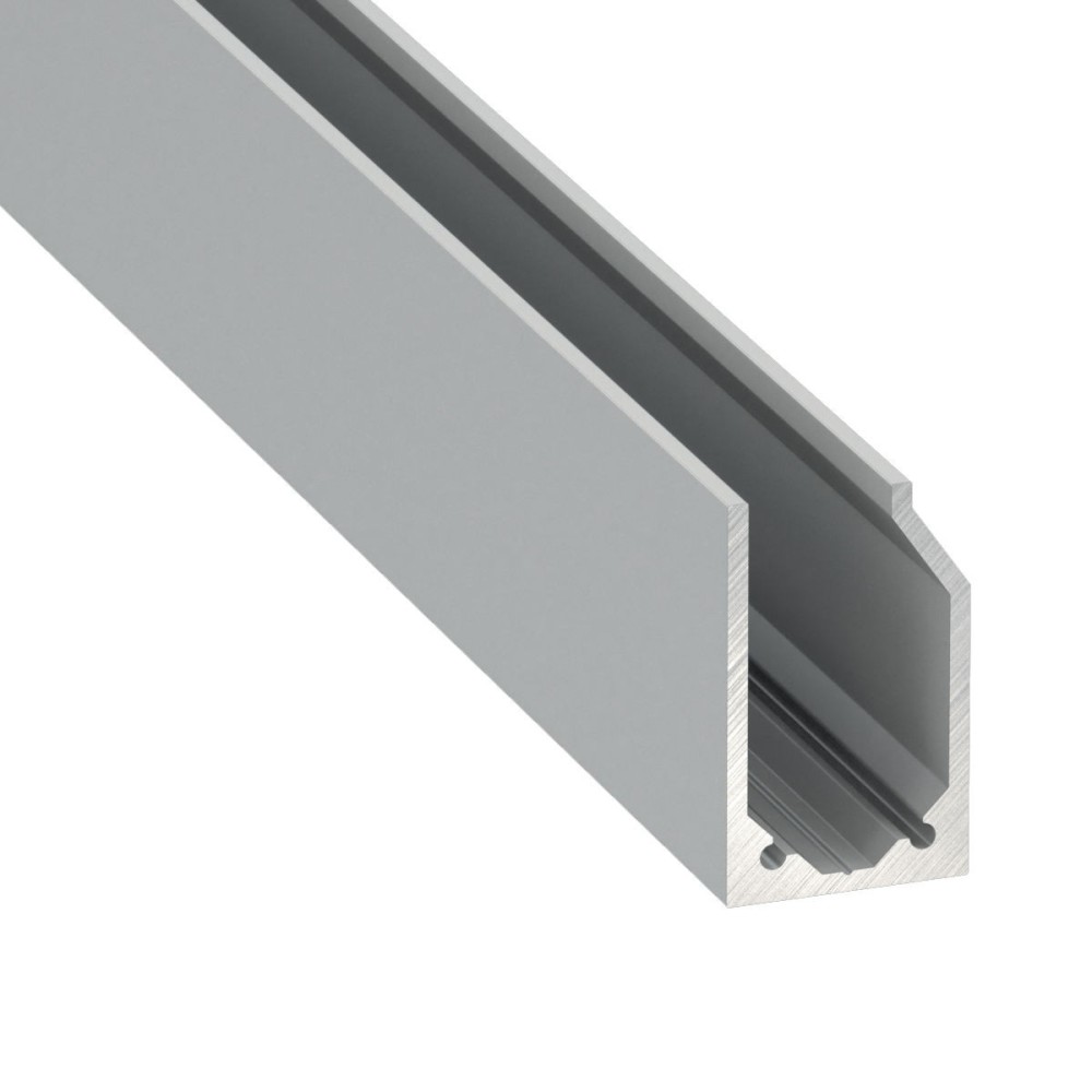 Profil typ I10 1m aluminiowy anodowany srebrny szybowy