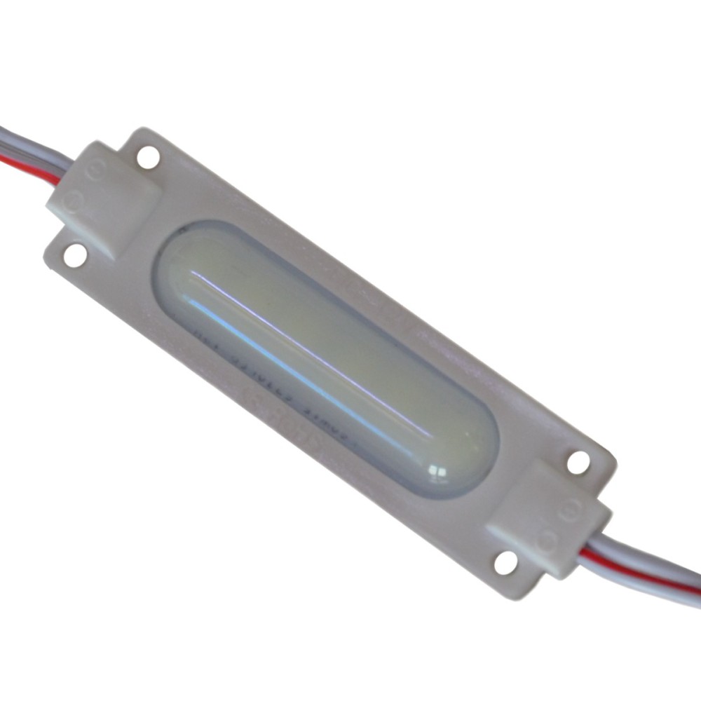 Plastikowy moduł LED 5730 6-diodowy biały zimny 2W ala COB