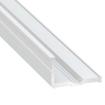 Profil typ E 1m aluminiowy lakierowany biały nawierzchniowy