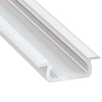 Profil typ Z 1m aluminiowy lakierowany biały wpuszczany