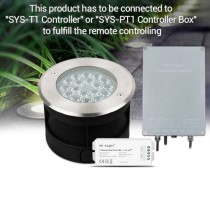 MILIGHT SYS-RD2 Lampa LED underground 9W 24V DC RGB+CCT