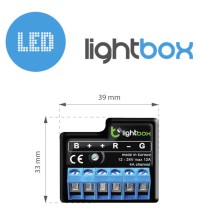 lightBox sterownik do taśm LED RGB/jednobarwnych Blebox bluetooth