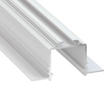 SUBLI profil aluminiowy lakierowany biały wpuszczany 1m