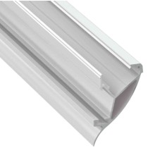 CONVA profil aluminiowy lakierowany biały nawierzchniowy 2m