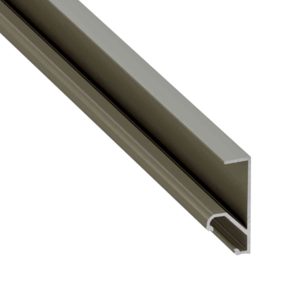 Profil typ Q18 1m aluminiowy anodowany inox kątowy 45°