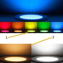 MIBOXER MILIGHT FUT070 Oprawa sufitowa 6W anti-glare SMART LED RGB+CCT