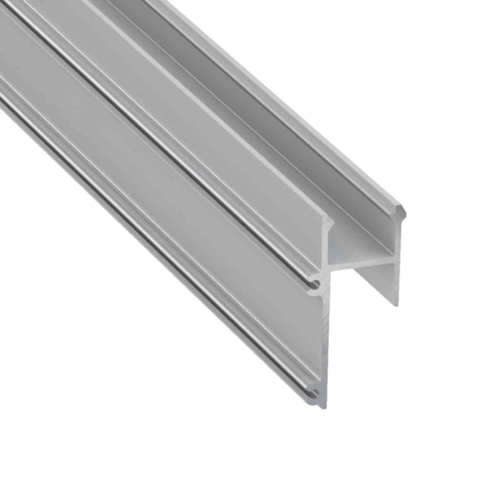 APA12 profil aluminiowy anodowany srebrny ścienny/sufitowy 1m