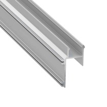 APA16 profil aluminiowy anodowany srebrny ścienny/sufitowy 1m