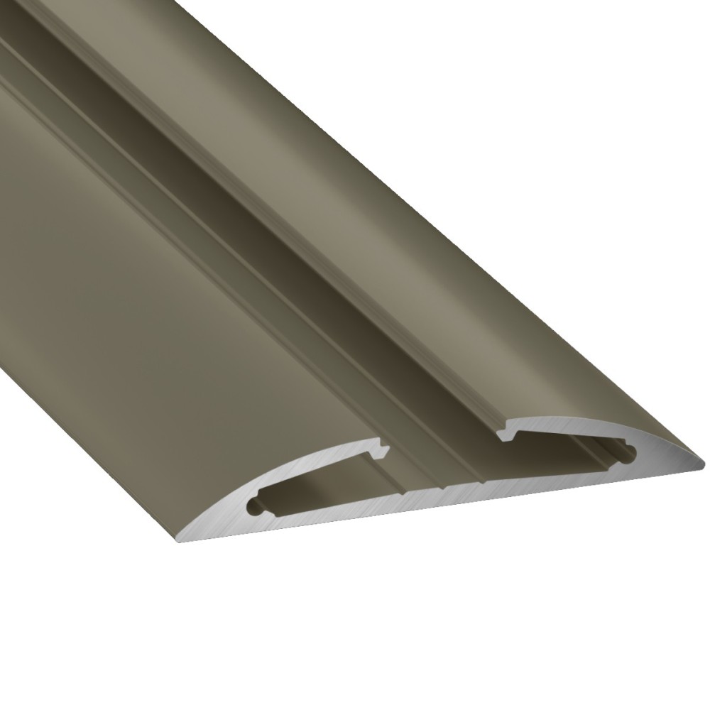 Profil RETO 1m aluminiowy anodowany inox nawierzchniowy