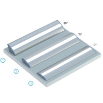 Profil RETO 2m aluminiowy anodowany inox nawierzchniowy