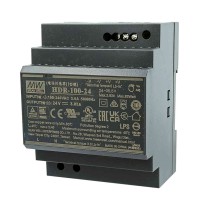 HDR-100-24 Zasilacz Mean Well 92W 24V DC szyna DIN