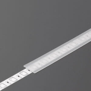 Klosz J wsuwany do profili TOPMET (szron) - 2 metry